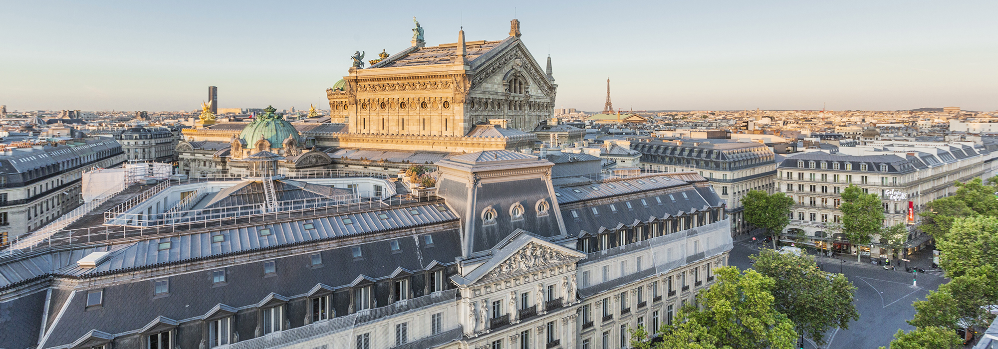 La Terrasse Restaurant Creatures Rooftop Des Galeries Lafayette